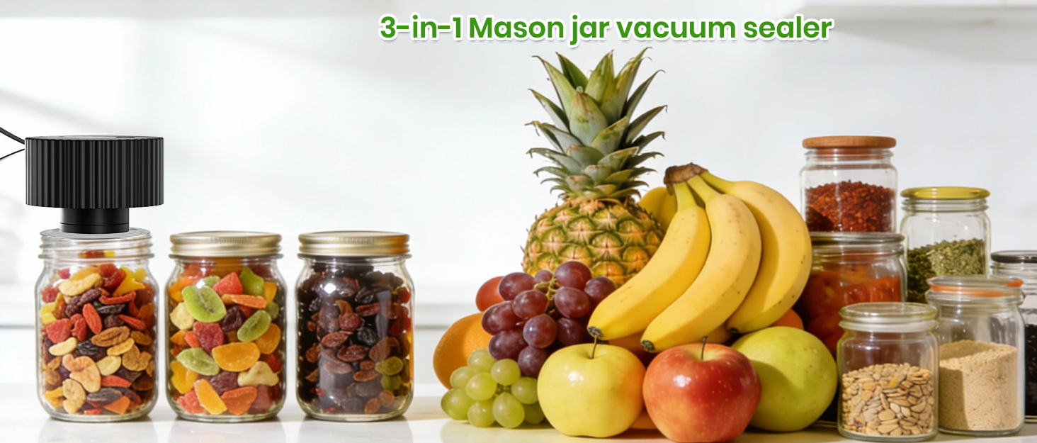 mason jar vacuum sealer