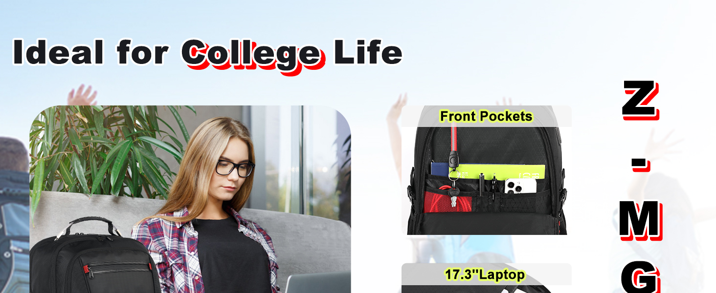 college backpack