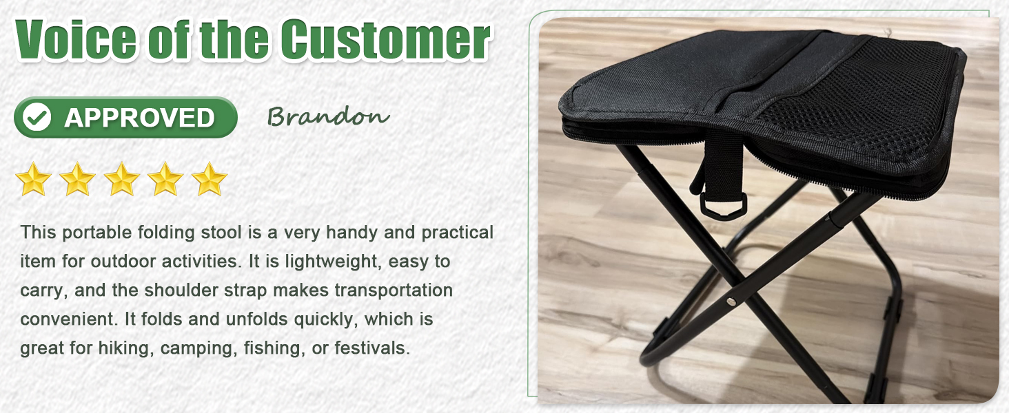 Portable Ultralight Collapsible Stool