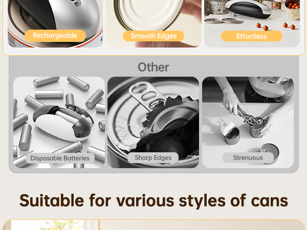 smooth edge can opener; manual can openers top rated; hand can opener;