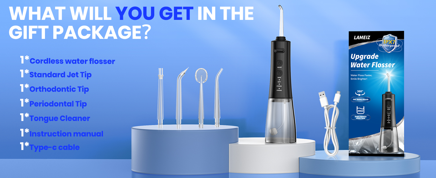 cordless water flossers