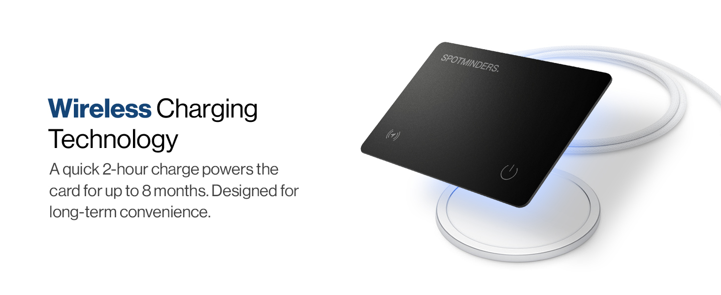 Wireless Charging - 2 hours for 8 months of Use