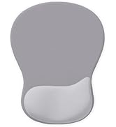 WINTOJO Ergonomic Mouse Pad with Gel Wrist Rest Support Comfortable Gaming Mouse Pad Pain Relief ...