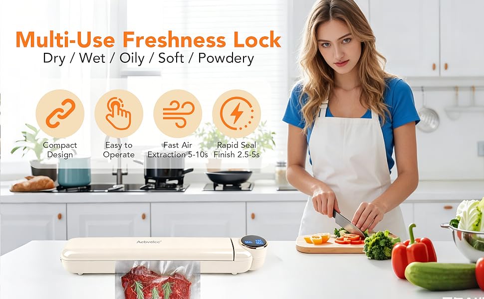 Aebveicc vacuum sealer