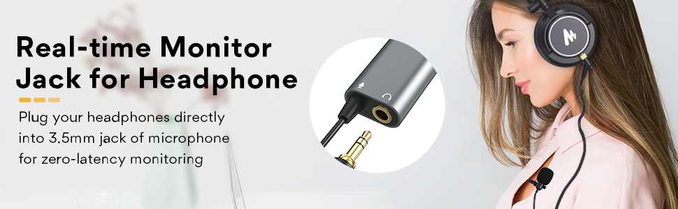 Lavalier Lapel Microphone