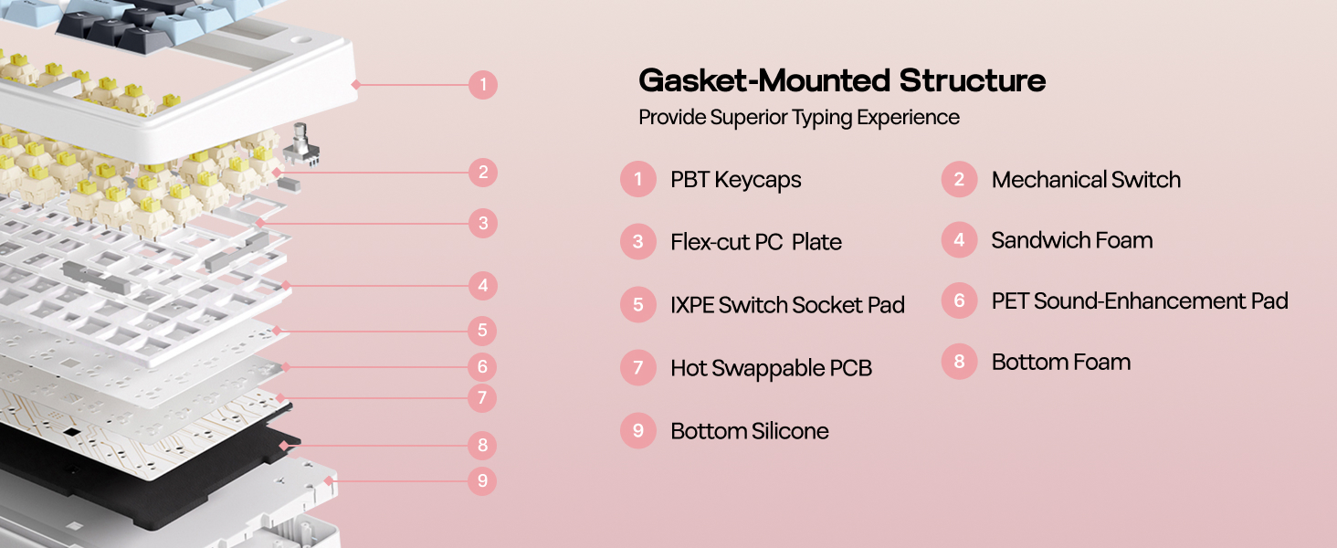 wireless gaming keyboard