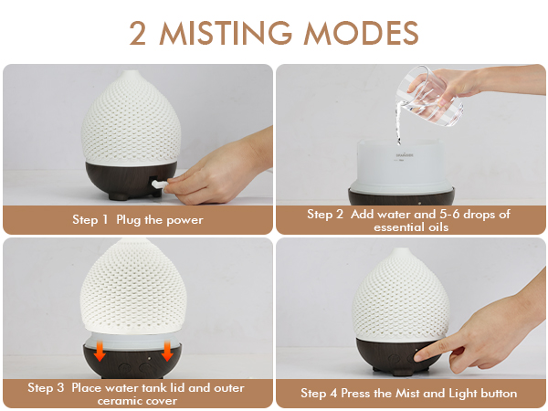 3D Oils Diffuser Ceramic 250ml_11