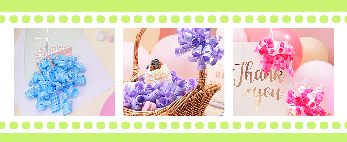 birthday decorations birthday bows for gift wrapping curly bows for gift wrapping