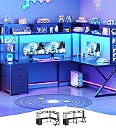 l shaped desk