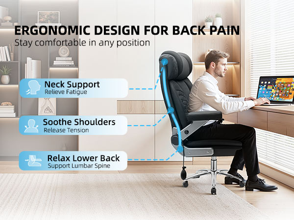 big office chair wide seat
