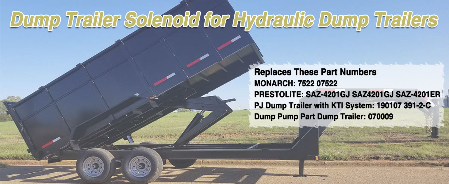 12 volt hydraulic pump solenoid