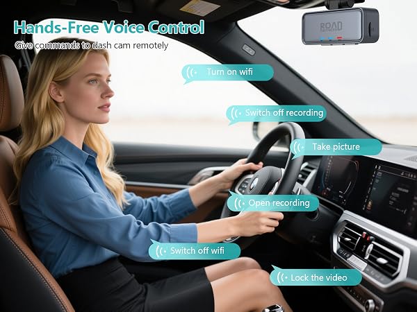 4k dash cam front