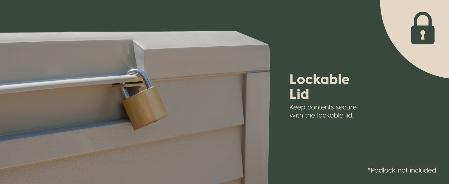 Lockable Lid
