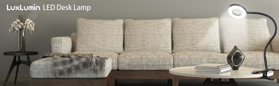 LuxLumin LED Desk Lamp