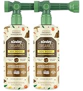 Sunday Organics Soil Boost - Enhance Soil Health &amp; Promote Vigorous Plant Growth - Made with Verm...
