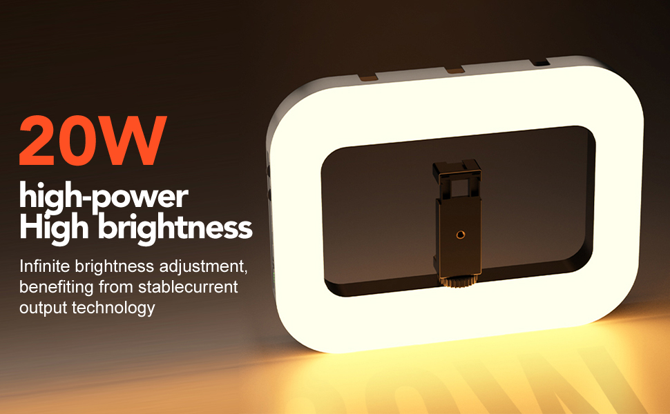 20w Photo Selfie Rig Light