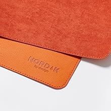 Non slip suede non stick stays put classy design minimalist