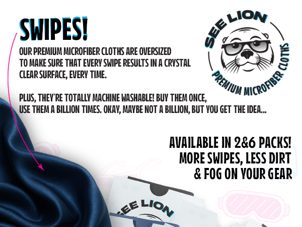 See Lion Premium Anti-Fog Spray for glasses, goggles, visors, tech, sunglasses and more