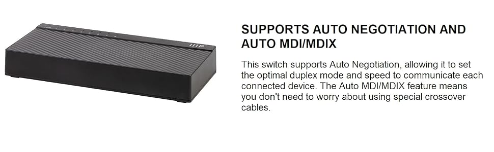 10/100/1000Mbps, IEEE 802.3ab, Cat5e, Plug and Play, for Gaming and Streaming Compact size