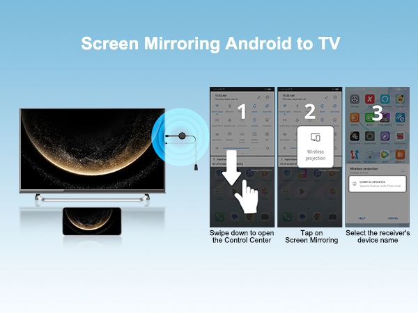 wireless hdmi screen mirroring device