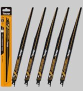 Nail Embedded Wood Reciprocating Saw Blades for Wood Window Door Demolition and Constructi