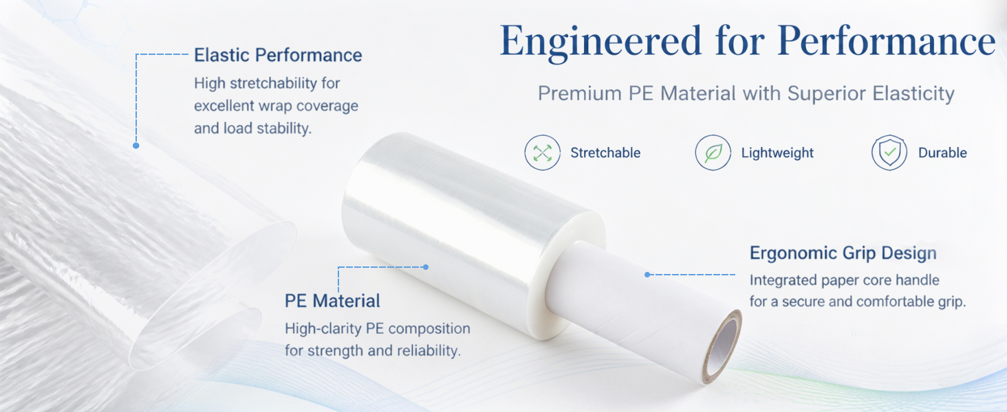 Stretch Wrap Film with Handle