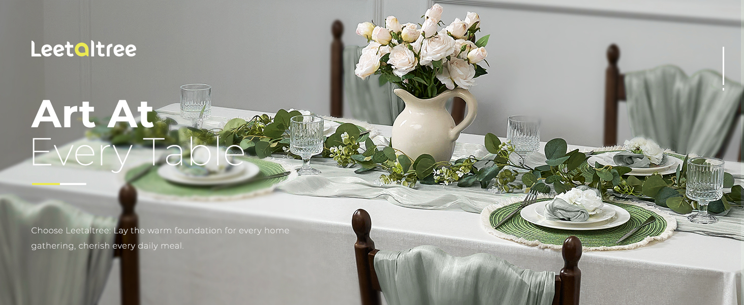Coton Round Placemats