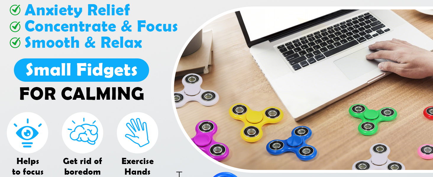 SCIONE 25Pcs Fidget Spinners