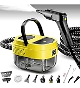 Steam Cleaner,15s Heat-Up,1.6L Tank,3-Level Adjustable Handle,2500W Steamer for Cleaning,Portable...