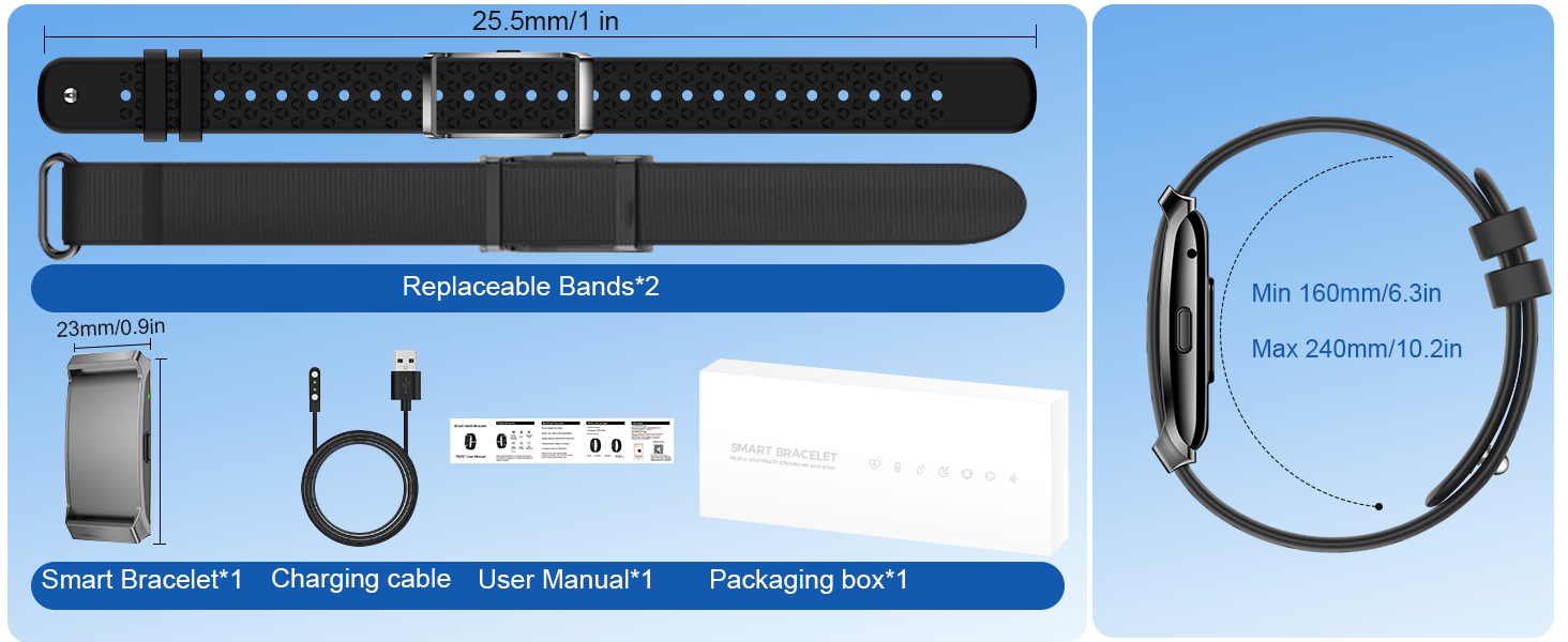 Fitness Tracker Bracelet