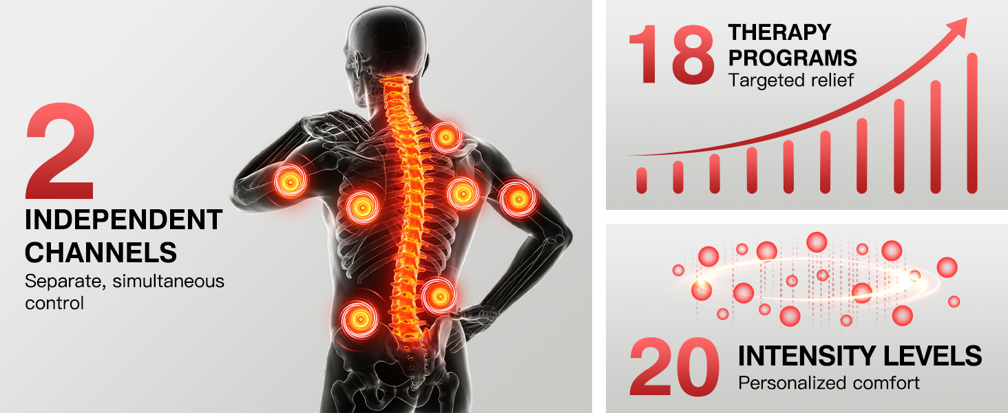 wireless tens units for pain relief