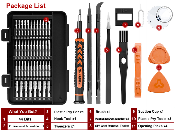 electronic screwdriver set