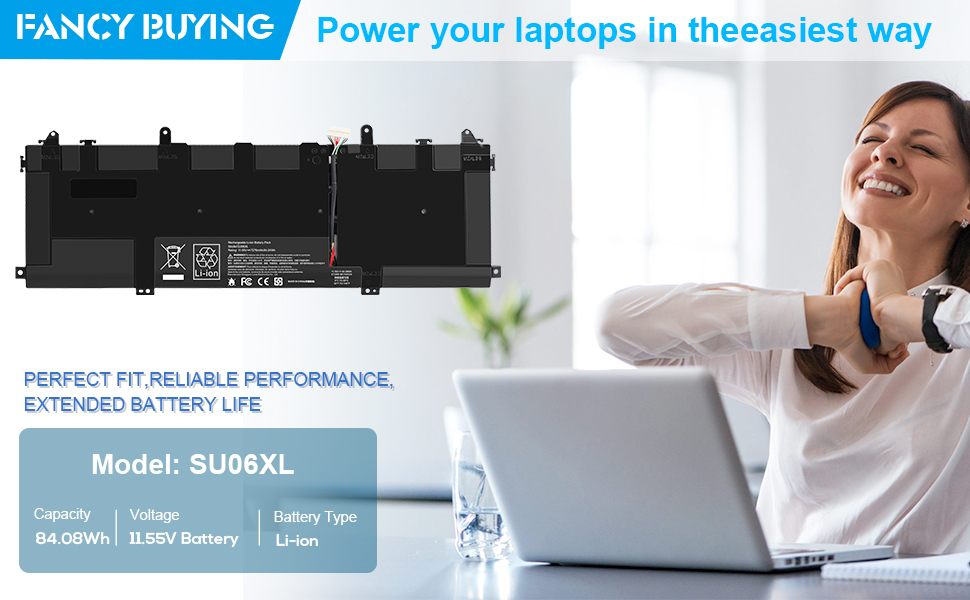 HSTNN-DB8W SU06XL SU06084XL L29048-271 L29184-005 battery