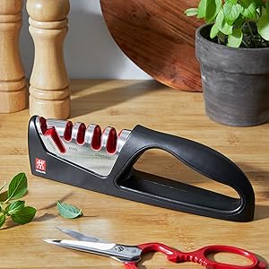 zwilling, 4-stage sharpener, knife sharpener, Shears sharpener