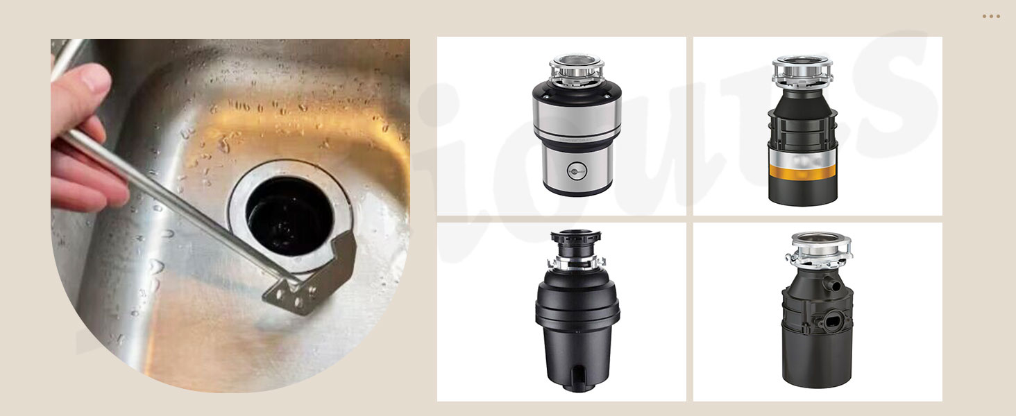 Garbage Disposer Unjamming Wrench