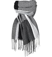 Scarf for Women - Women's Fall Winter Scarfs, Classical Scottish Checked Long Shawl Wrap Scarf, W...