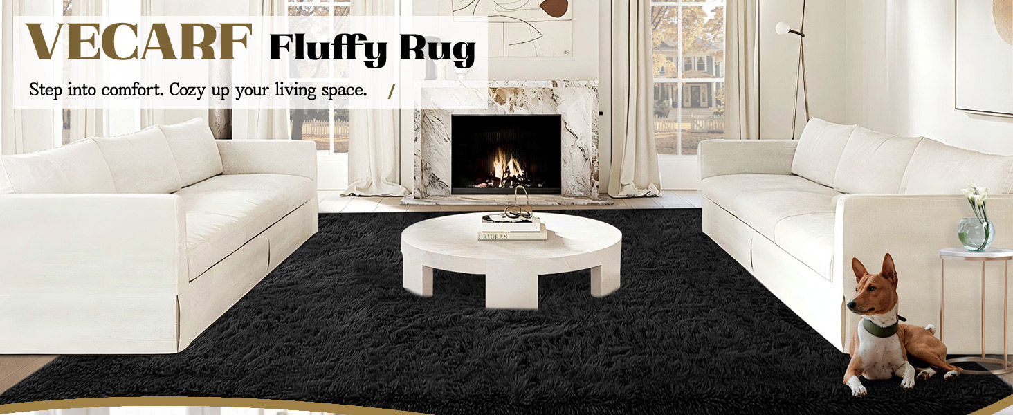 fluffy rug