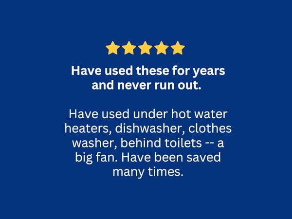 Flood Buzz water leak alarms