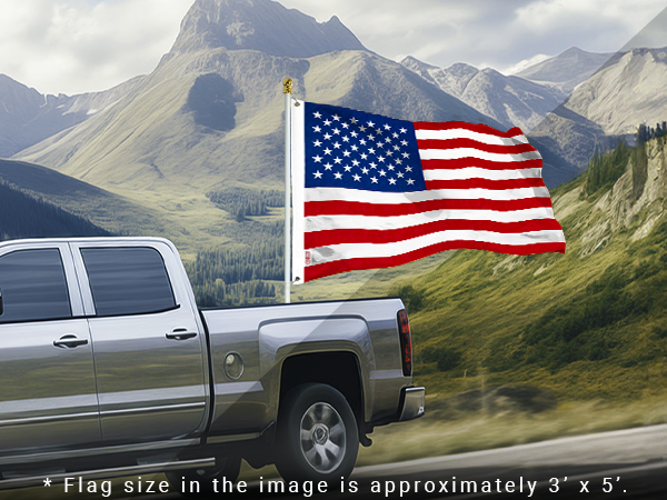 Truck Outdoor Flag Stormflyer Spun Polyester 
