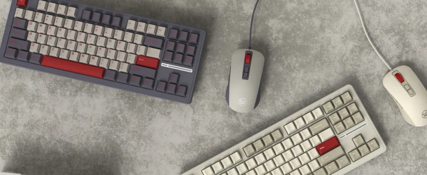 mechanical keyboard and mouse