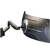 Monitor Wall Mount for up to 49-Inch Screens - Ultrawide Heavy Duty Wall Mounted Monitor Arm with...