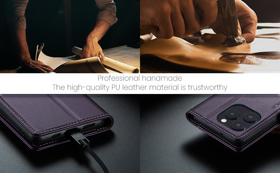 iPhone 16 pro Max Phone Case (Purple)