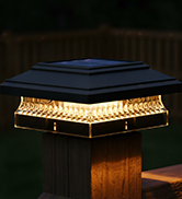 solar post lights