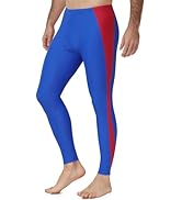 Runhit Men's Swim Pants Long Surfing Leggings UPF 50+ Sun Protection UV Pants Quick Dry Swimming ...