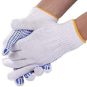 gloves warehouse stretch gloves with grips womens work gloves bulk non slip gloves small