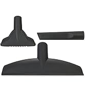 Shop-Vac 3-Piece Nozzle Kit, 1-1/4 Inch Diameter Wet/Dry Nozzle, Includes Gulper Nozzle, Crevice ...
