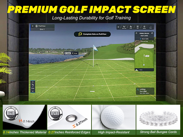 Premium Golf Impact Screen