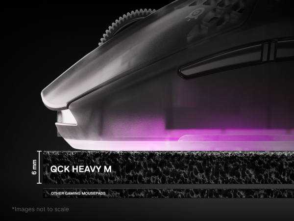 Plush and Supportive QcK Mousepad 