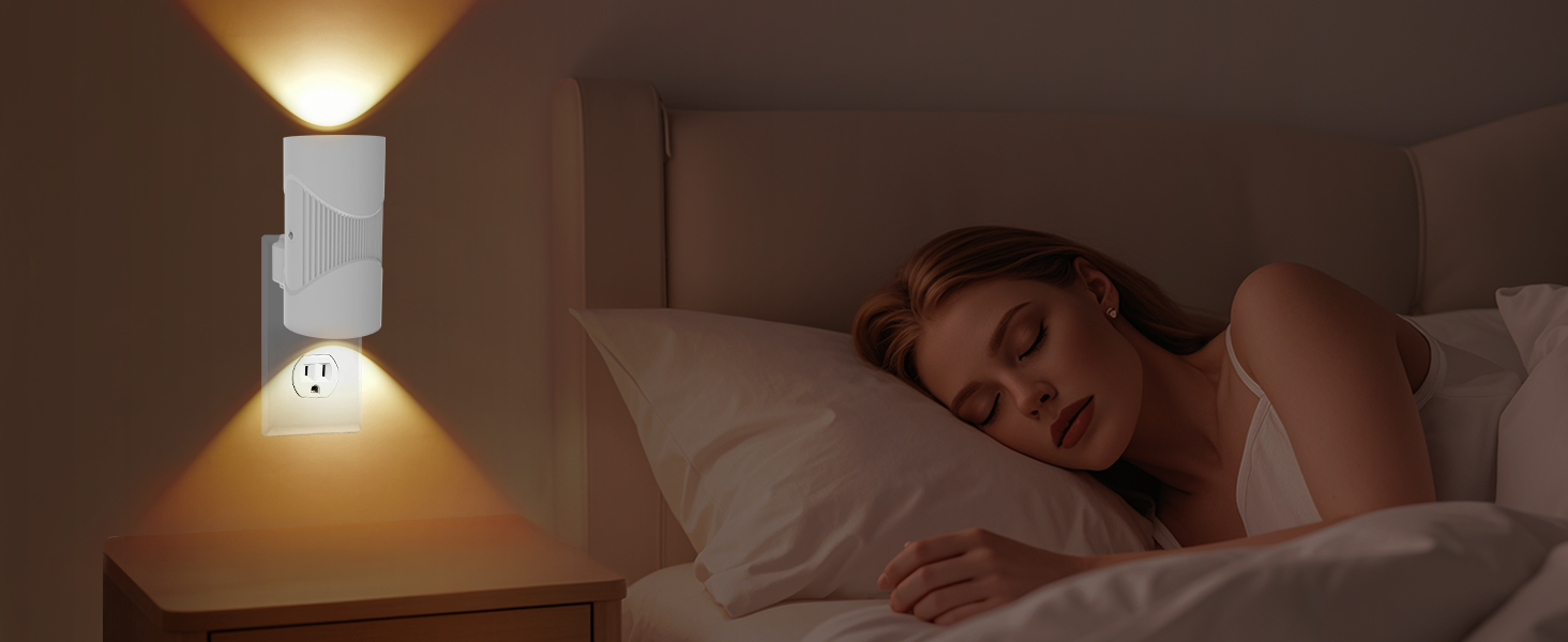 easuntec warm led night light bedroom light white A+ desktop 008