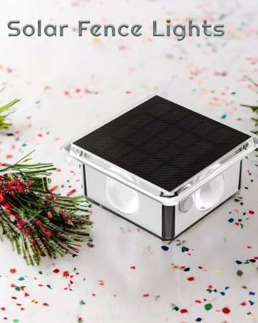 Solar Fence Light
